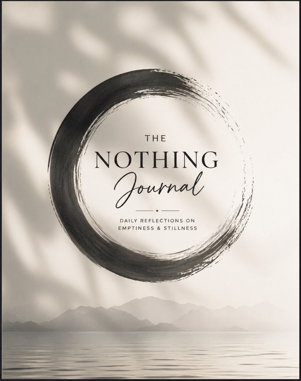 The Nothing Journal cover